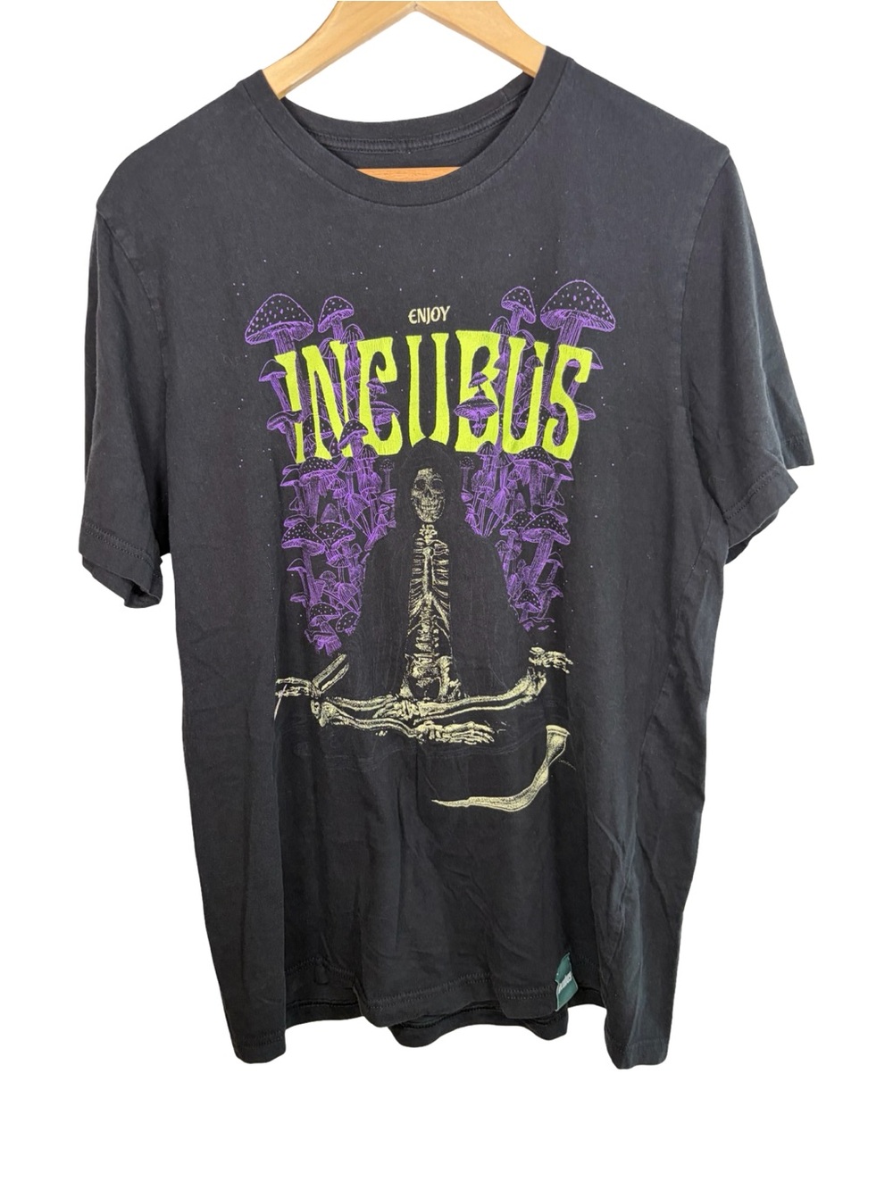 Incubus 2022 official tour Black Graphic Band T-Shirt - xL #066T